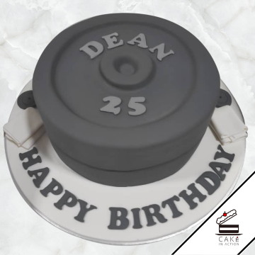 Gym Fondant Theme Cake